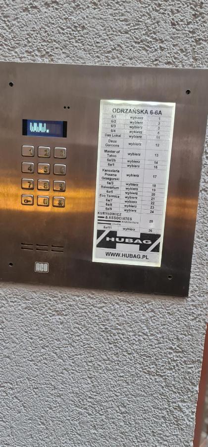 Entu Apartamenty Odrzanska Wrocław Exterior foto